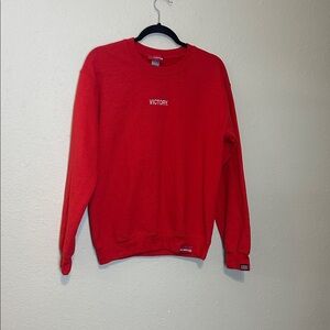 The Marathon Clothing Bold Red Victory Sweatshirt